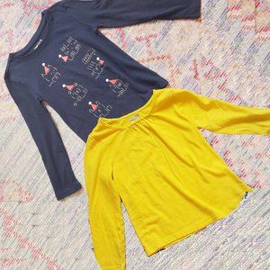 LOT - 2 Long sleeved Tshirts